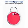 Avery Split Ring Key Tags, Assorted Colors, 50/Pack (11026)~#|#~sp87210981_sc7