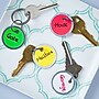 Avery Split Ring Key Tags, Assorted Colors, 50/Pack (11026)~#|#~sp87211179_sc7