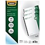 Fellowes Crystals Presentation Covers, Letter Size, Clear, 100/Pack (52089)~#|#~sp89055149_sc7