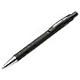 AbilityOne SkilCraft Rubberized Retractable Ballpoint Pen, Medium Point, 1.0mm, Black Ink, Dozen~#|#~sp89168527_sc7