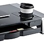 Fellowes Office Suites Premium Adjustable Monitor Riser, Up to 42" Monitor, Black/Silver (8031001)~#|#~sp89270773_sc7