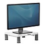 Fellowes Standard Adjustable Monitor Riser, Up to 17" Monitor, Platinum (91712)~#|#~sp89270793_sc7