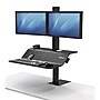 Fellowes Lotus Adjustable Monitor Stand, Black (8082001)~#|#~sp89277819_sc7