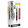 Zebra Sarasa Dry X20 Retractable Gel Pen, Medium Point, 0.7mm, Black Ink, Dozen (42610)~#|#~sp89277827_sc7