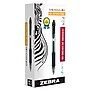 Zebra Sarasa Dry X20 Retractable Gel Pen, Fine Point, 0.5mm, Black Ink, Dozen (46710)~#|#~sp89277833_sc7