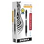 Zebra Sarasa Dry X20 Retractable Gel Pen, Medium Point, 0.7mm, Black Ink, Dozen (46810)~#|#~sp89277836_sc7
