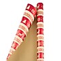 JAM Paper Christmas Gift Wrap, 15' x 30", Pixel Christmas (376434104)~#|#~sp89551849_sc7