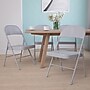 Flash Furniture HERCULES Series Metal Folding Chair, Gray, 4/Pk (4BDF002GY)~#|#~sp89555725_sc7
