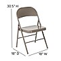 Flash Furniture HERCULES Series Metal Folding Chair, Gray, 4/Pk (4BDF002GY)~#|#~sp89555730_sc7