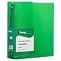 JAM Paper Heavy Duty 2" 3-Ring Flexible Poly Binders, Green (820T2GR)~#|#~sp89839841_sc7