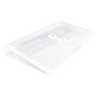 JAM Paper Plastic Envelopes with Button and String Tie Closure, #10 Business Booklet, 5.25 x 10, Clear, 12/Pack(921B1CL)~#|#~sp89840003_sc7