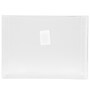 JAM Paper Plastic Envelopes with Hook & Loop Closure, Index Size, 5.5 x 7.5 with 1 Inch Expansion, Clear, 12/Pack (920V1CL)~#|#~sp89840027_sc7