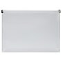 JAM Paper Plastic Envelopes with Zip Closure, Small, 4.5 x 6.5, Clear, 12/Pack (473Z1CL)~#|#~sp89840090_sc7
