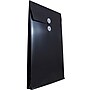 JAM Paper Plastic Document File, Legal, Black, 12/Pack (119B1BL)~#|#~sp89840126_sc7