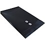 JAM Paper Plastic Document File, Legal, Black, 12/Pack (119B1BL)~#|#~sp89840127_sc7