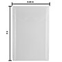 JAM Paper Plastic Envelopes with Tuck Flap Closure, Open End, 4.12 x 6, Clear, 12/Pack (1541745)~#|#~sp89840143_sc7
