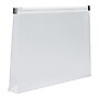 JAM Paper Plastic Envelopes with Zip Closure, Small, 4.5 x 6.5, Clear, 12/Pack (473Z1CL)~#|#~sp89840199_sc7