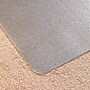 Cleartex Advantagemat Carpet Chair Mat, 48" x 60", Low-Pile, Clear (FLRPF1115225EV)~#|#~sp89939397_sc7