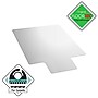 Floortex® Ultimat® 48" x 60" Rectangular with Lip Chair Mat for Carpets up to 1/2", Polycarbonate (1115223LR)~#|#~sp89942783_sc7