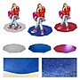 Floortex® 9Mat® 38" x 39" Nonagon Gaming E-Sport Chair Mat for Hard Floors, Polycarbonate (FC121001009RC)~#|#~sp89943174_sc7