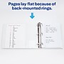 Avery Economy View with Concealed Rivets 1 1/2" 3-Ring View Binders, White (21086)~#|#~sp90637799_sc7