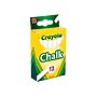 Crayola Chalkboard Chalk Sticks, White, 12 Sticks/Box (BIN320-36)~#|#~sp91487866_sc7