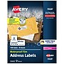Avery Waterproof Laser Shipping Labels, 1" x 2 5/8" White, 1500/Box (5520)~#|#~sp91971630_sc7
