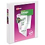 Avery Durable 1" 3-Ring View Binders, D-Ring, White (17012)~#|#~sp91972822_sc7