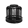 Rolodex 8-Compartment Wire Mesh Rotating Organizer, Black (1773083)~#|#~sp92085522_sc7