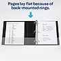 Avery 2" 3-Ring Non-View Binders, Slant Ring, Black (27556)~#|#~sp92173138_sc7