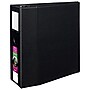 Avery EZD Heavy Duty 5" 3-Ring Non-View Binders, D-Ring, Black (AVE08901)~#|#~sp92173157_sc7