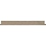 InPlace Shelving Mixed Materials Mounted Wall Shelf, 35.4", Driftwood (9602032E)~#|#~sp92174500_sc7