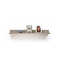 InPlace Shelving Mixed Materials Mounted Wall Shelf, 35.4", Driftwood (9602032E)~#|#~sp92174501_sc7