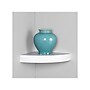 Eden Grove Wood Mounted Wall Shelf, 11.8", White (0191806)~#|#~sp92174519_sc7