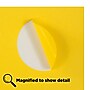 JAM Paper Circle Round Label Sticker Seals, 1 2/3 Inch Diameter, Yellow, 24 Labels/Sheet, 5 Sheets/Pack (147627067)~#|#~sp92281080_sc7