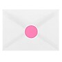 JAM Paper Circle Round Label Seals, 1 2/3" Diameter, Ultra Pink, 24 Labels/Sheet, 5 Sheets/Pack (147627062)~#|#~sp92281276_sc7