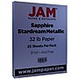 JAM Paper Metallic Colored Paper, 32 lbs., 8.5" x 11", Sapphire Blue Stardream, 100 Sheets/Pack (173SD8511SA120)~#|#~sp92281304_sc7