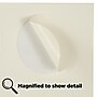 JAM Paper Round Label Sticker Seals, 1 2/3" Diameter, Ivory, 24 Labels/Sheet, 5 Sheets/Pack (147627045)~#|#~sp92281375_sc7