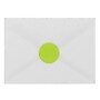 JAM Paper Round Label Seals, 1 2/3" Diameter, Ultra Lime Green, 24 Labels/Sheet, 5 Sheets/Pack (147627049)~#|#~sp92281397_sc7