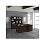 Bush Business Furniture Office 500 72"W Executive Desk with Drawers, Lateral File Cabinets and Hutch, Black Walnut (OF5001BWSU)~#|#~sp92290679_sc7