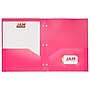 JAM Paper 2-Pocket Plastic Folders, Multicolored, Assorted Fashion Colors, 6/Pack (382EHPASTFA)~#|#~sp92366474_sc7
