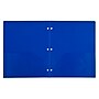 JAM Paper 2-Pocket Plastic Folders, Multicolored, Assorted Primary Colors, 6/Pack (382EHPASTPR)~#|#~sp92366551_sc7