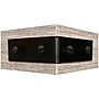 Eden Grove MDF Mounted Shelf with Metal Corners, Oak (9602068E)~#|#~sp92368581_sc7