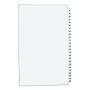 Avery Collated Preprinted Dividers, 25-Tabs, White, Set (01434)~#|#~sp92670074_sc7