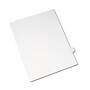 Avery Allstate Style Legal Dividers, Tab U, 8.5" x 11", White, 25/Pack (82183)~#|#~sp92670607_sc7