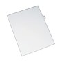 Allstate Letter Tab I Legal Paper Divider, White, 25/Pack (82171)~#|#~sp92670687_sc7