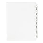Avery Standard Collated Legal A - Z Divider, 26-Tab, White, 1/Set (01400)~#|#~s0156105_sc7