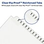 Avery Premium Collated Legal Paper Dividers, 76-100 & Table of Content Tabs, White, Avery Style, Letter Size (11397)~#|#~sp92671000_sc7
