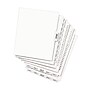 Avery Legal Pre-Printed Paper Dividers, Table of Contents-Tab, White, Avery Style, Letter Size, 25/Pack (11910)~#|#~sp92671257_sc7