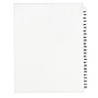 Avery Legal Pre-Printed Paper Divider Collated Set, 351-375 Tabs, White, Avery Style, Letter Size (01344)~#|#~sp92671281_sc7